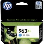 Cartouche d'encre HP 963XL Cyan (3JA27AE)