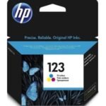 HP 123 trois couleurs - Cartouche d'encre HP d'origine (F6V16AE)