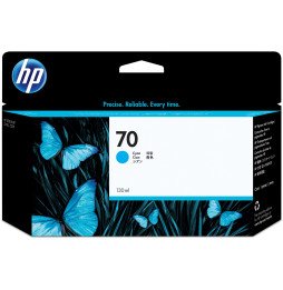 cartouche-dencre-cyan-hp-70-130-ml-c9452a.jpg HP 70 Cyan - Cartouche d'encre HP d'origine (C9452A) – Image 1