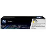 HP 126A Jaune (CE312A) - Toner HP LaserJet d'origine