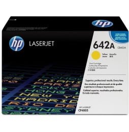 cartouche-dimpression-jaune-hp-color-laserjet-cb402a-cb402a.jpg HP 642A Jaune (CB402A) - Toner HP LaserJet d'origine – Image 1