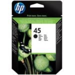 HP 45 Noir - Cartouche d'encre grande capacité HP d'origine (51645AE)