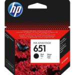 HP 651 Noir - Cartouche d'encre HP d'origine (C2P10AE)