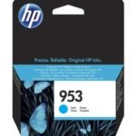 HP 953 Cyan - Cartouche d'encre HP d'origine (F6U12AE)