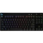 Clavier gaming rétroéclairé mécanique Logitech G PRO - Noir Français Azerty (920-009390)
