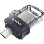 Clé USB SanDisk Ultra m3.0 double connectique micro-USB et USB 3.0 - 32 Go (SDDD3-032G-G46)
