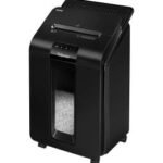 Destructeur Fellowes AutoMax™ 100M — Sécurité P-4 · 23 L · chargeur auto 100 feuilles