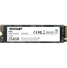 disque-dur-interne-ssd-patriot-p300-m2-2280-pcie-gen3-x4-nvme-256-go-p300p256gm28.jpg Disque Dur interne SSD Patriot P300 M.2 2280 PCIe Gen3 x4 NVMe 256 Go (P300P256GM28) – Image 1