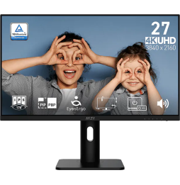 ecran-27-4k-uhd-msi-pro-mp273up-e6-9s6-3pb49h-296.png Écran 27" 4K UHD MSI Pro MP273UP E6 (9S6-3PB49H-296) – Image 1
