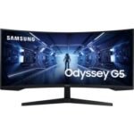 Écran incurvé  34" Samsung Odyssey G5 (LC34G55TWWMXZN)