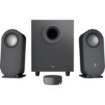 Haut-parleurs pour ordinateur Logitech Z407 Bluetooth® avec caisson de basses et commande sans fil (980-001348)