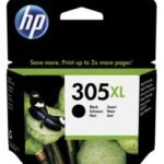 HP 305XL Noir - Cartouche d'encre grande capacité HP d'origine (3YM62AE)