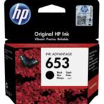 HP 653 noir - Cartouche d'encre HP d'origine Ink Advantage (3YM75AE)