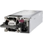 Kit d'alimentation HPE Platinum, à logement flexible, enfichable à chaud, faible teneur en halogène, 500 W (865408-B21)