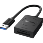 Lecteur carte mémoire SD/TF Ugreen  USB 3.0 2 en 1 (20250)
