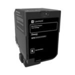 Lexmark CS720, CS/CX725 Noir - Toner Lexmark programme de retour (74C50K0)