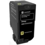 Lexmark CX725 Cartouche de toner Original  Jaune (24B6719)
