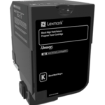 Lexmark CX735 Cartouche de toner du programme de retour Noir (81C8XK0)