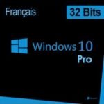 Microsoft Windows 10 Pro 32 bits Français (Licence originale + DVD)