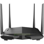 Modem routeur Tenda V12 - 300 MBps 2,4 MHz / 5M Hz Grande Vitesse - 4 antennes