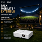 Pack extérieur: EPSON CO-W01 + ORAY Byron 2 trépied 200×200