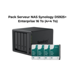 Pack Serveur NAS 2 baies Synology DiskStation® DS925+ Enterprise 16 To (4×4 To)