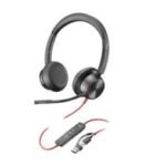 POLY Micro-casque Blackwire 8225 stéréo USB-C + adaptateur USB-C/A (8X223AA)