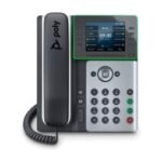 POLY Téléphone IP Edge E300 compatible PoE Téléphone IP Poly Edge E300 compatible PoE  (82M92AA)
