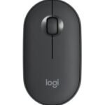 Souris sans fil Bluetooth Logitech Pebble M350 Graphite (910-005718)