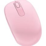 Souris sans fil Microsoft Mobile 1850 (rose pâle orchidée) (U7Z-00024)