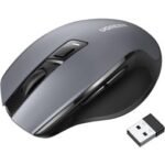 Souris sans fil Ugreen Design Ergonomique 2.4GHz - Noir (90545)