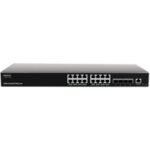 Switch Administrable Niveau 3 Grandstream GWN7812P 16 Ports Gigabit / 4 Ports SFP+ 10 Go