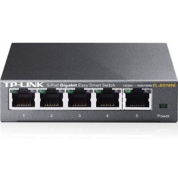 switch-de-bureau-tp-link-tl-sg105e-easy-smart-5-ports-gigabit.jpg Switch de bureau TP-Link TL-SG105E Easy Smart 5 Ports Gigabit – Image 1