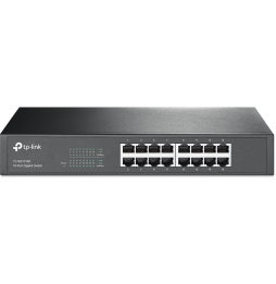 switch-rackable-de-bureau-tp-link-tl-sg1016d-16-ports-gigabit.png Switch rackable/de bureau TP-Link TL-SG1016D 16 ports Gigabit – Image 1