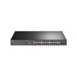TP-Link TL-SL1226P Non-géré Fast Ethernet (10/100) Connexion Ethernet, supportant l'alimentation via ce port (PoE) 1U