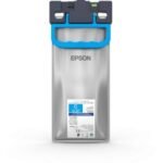 Unité d'alimentation en encre Cyan XL pour Epson WorkForce Pro WF-C87xR (C13T05A20N)
