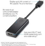 Adaptateur HP Pavilion USB-C™ vers HDMI 2.0 (2PC54AA) – Image 3