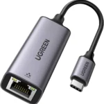 Adaptateur Ugreen Aliminium USB-C vers RJ45 1000Mbps (50737)