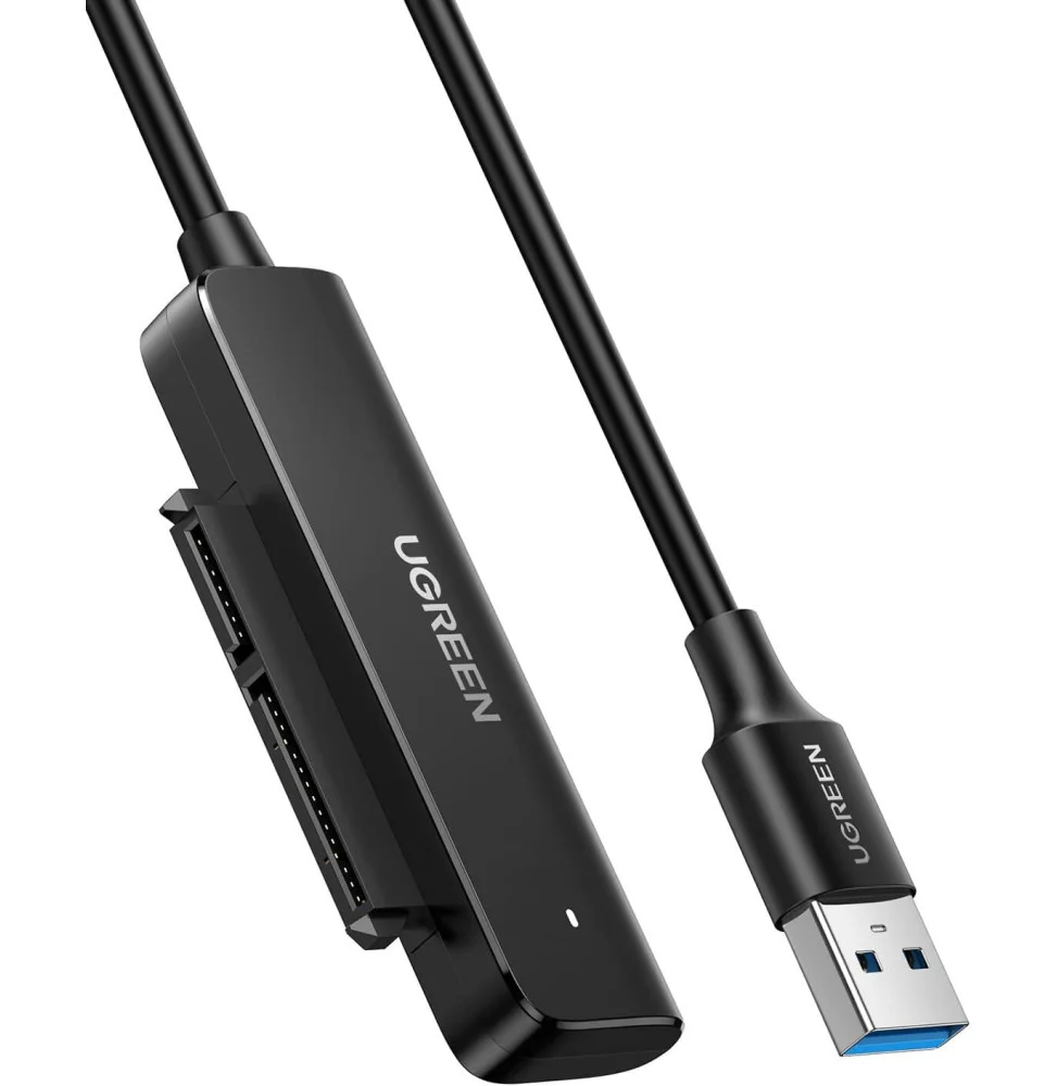 adaptateur-ugreen-cable-sata-usb-30-pour-ssd-et-disques-durs-2-5-pouces-70609.webp Adaptateur Ugreen Câble SATA USB 3.0 pour SSD et Disques Durs 2,5 Pouces (70609) – Image 1
