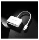 Adaptateur Ugreen convertisseur vidéo USB Type C - HDMI / VGA blanc (30843) – Image 2