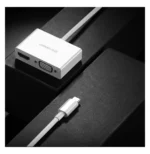 Adaptateur Ugreen convertisseur vidéo USB Type C - HDMI / VGA blanc (30843) – Image 3