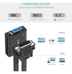 Adaptateur Ugreen DVI-D vers VGA - 30 cm (40259) – Image 2