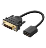 Adaptateur Ugreen DVI Mâle vers HDMI Female (20118)