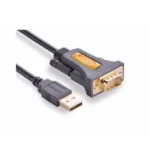 Adaptateur Ugreen USB 2.0 vers DB9 RS-232 Mâle - 3 mètres (20223) – Image 3