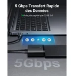 Adaptateur Ugreen USB 3.0 vers 2,5/3,5 SATA (60561) – Image 4