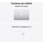 Apple MacBook Air 13 pouces M5 16 Go 1 To Argent (MDH84FN/A) – Image 4