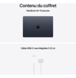 Apple MacBook Air 15 pouces M5 16 Go 1 To Minuit (MDVK4FN/A) – Image 4