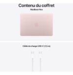 Apple MacBook Neo 13 pouces A18 Pro 8 Go 256 Go Rose Poudré (MHFH4FN/A) – Image 5