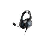 Audio-Technica ATH-GDL3 — Casque gaming ouvert avec micro flexible (Noir)