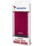 Banque d'alimentation ADATA X7000 Rouge - Powerbank de 7000 mAh (AX_7000) – Image 2